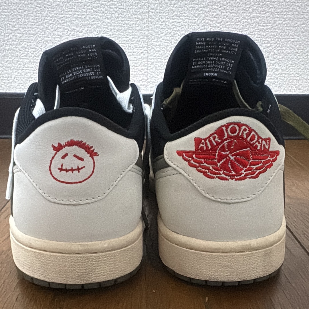 Travis トラヴィススコット オリーブ 26.5 Scott nikejordan1リバース 