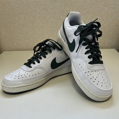 Nike Women's Court Vision Low Next Nature "White/Stadium Green/Sail/Vintage Green"
