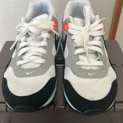 Nike Women's Air Max Correlate "White/New Green/Bright Mango/Black"