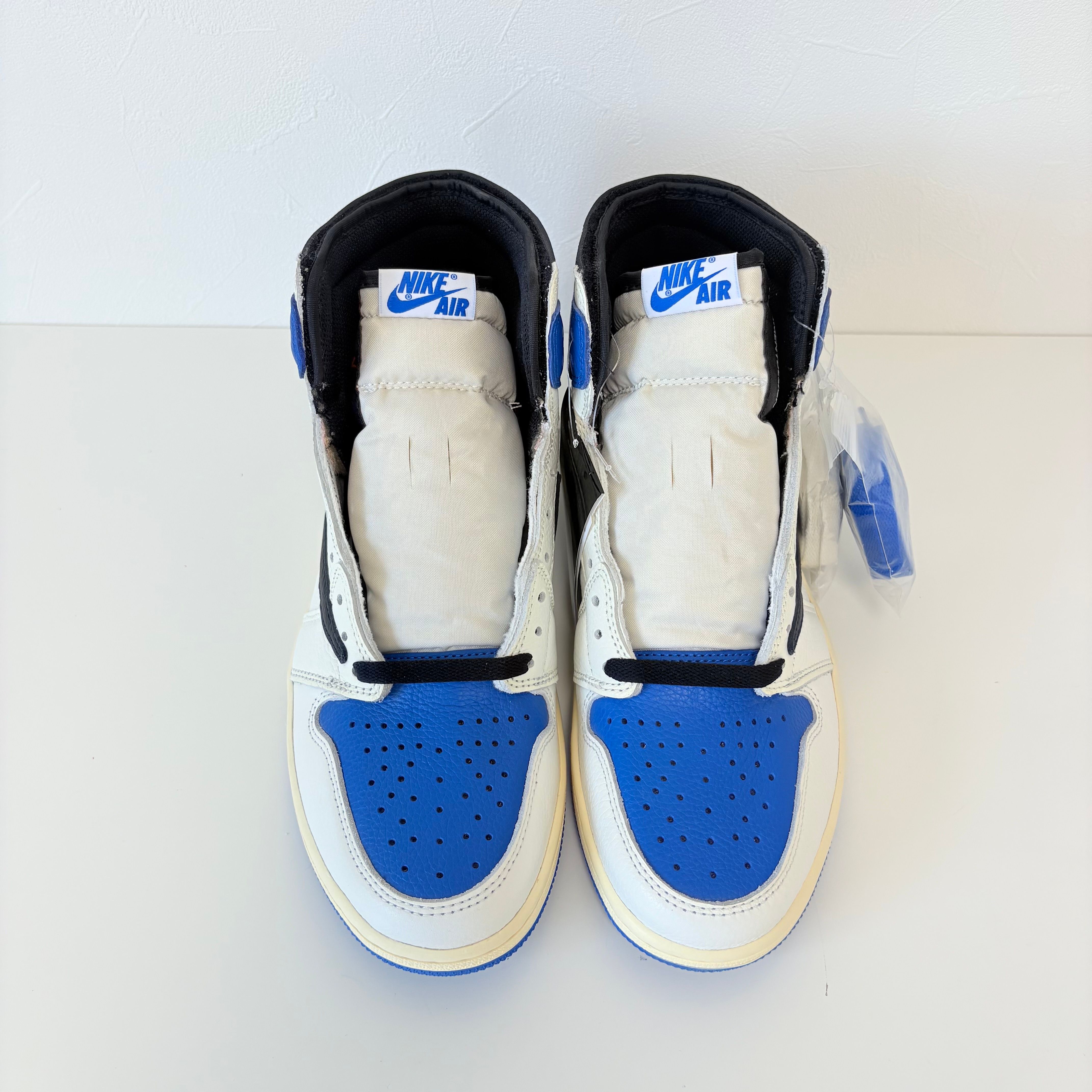Travis Scott × fragment design × Nike Air Jordan 1 Retro High OG SP "Military Blue"