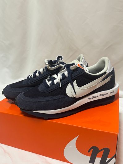 Fragment × sacai × Nike LD Waffle "Blackended Blue"