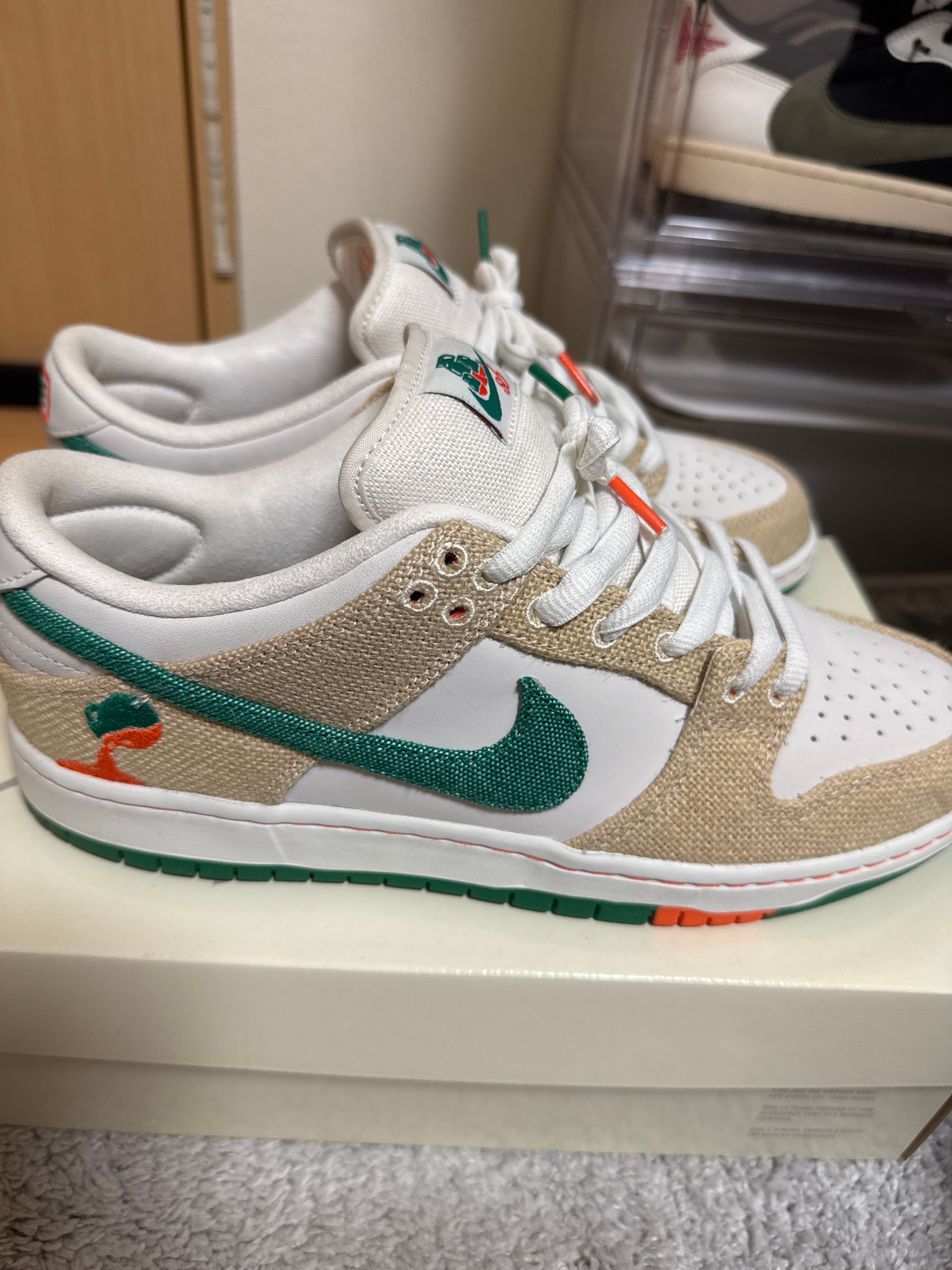Jarritos × Nike SB Dunk Low "Phantom and Malachite"