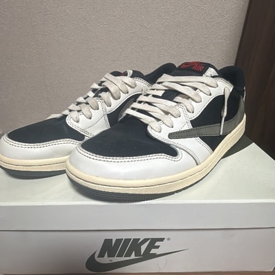 Travis Scott × Nike Women's Air Jordan 1 Low OG "Medium Olive"