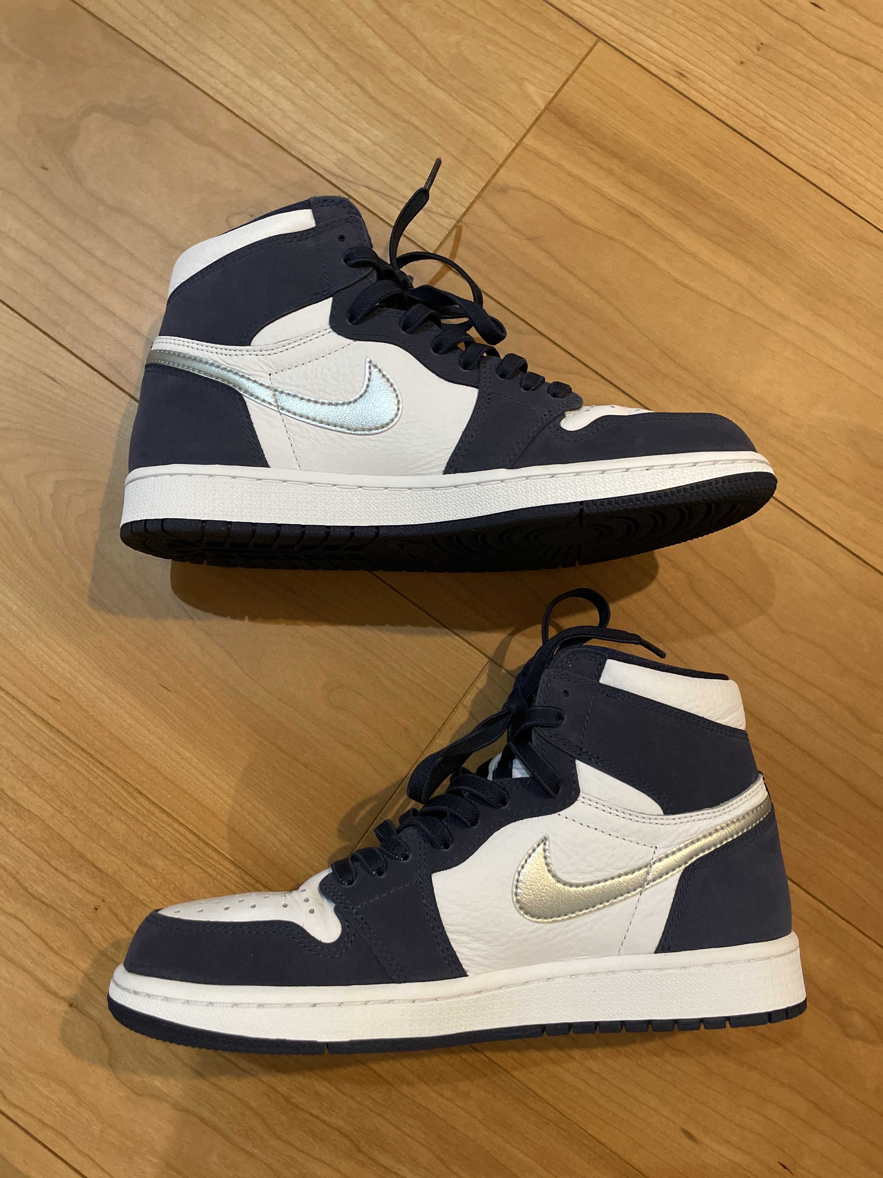 Nike Air Jordan 1 High OG CO.JP "White/Midnight Navy" (2020)(ブリーフケースなし)