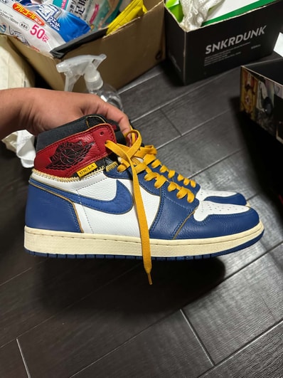 UNION × Nike Air Jordan 1 Retro High OG NRG "Storm Blue/Varsity Red"