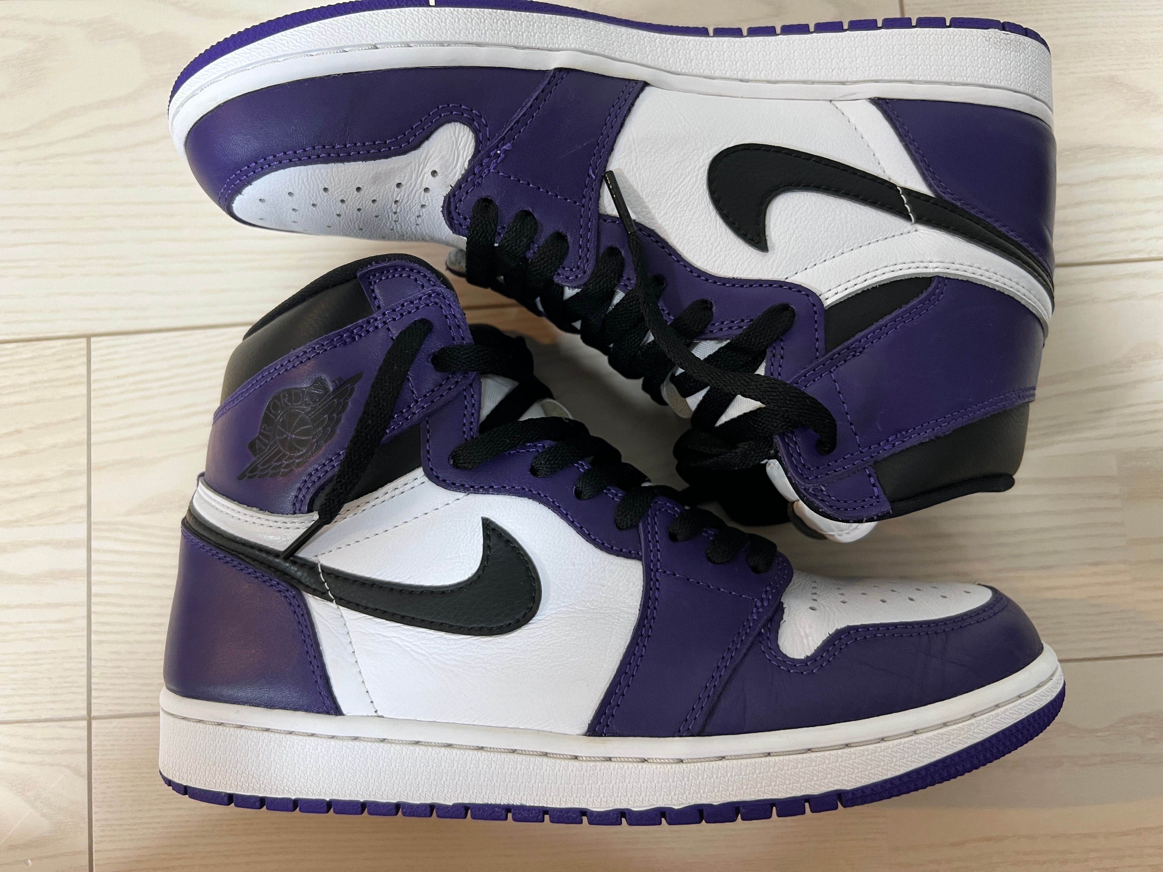 Nike Air Jordan 1 Retro High OG "Court Purple White/Black" (2020)