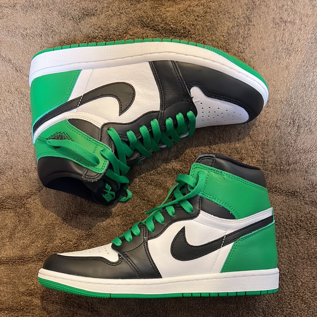 Nike Air Jordan 1 Retro High OG "Celtics/Black and Lucky Green" (2023)