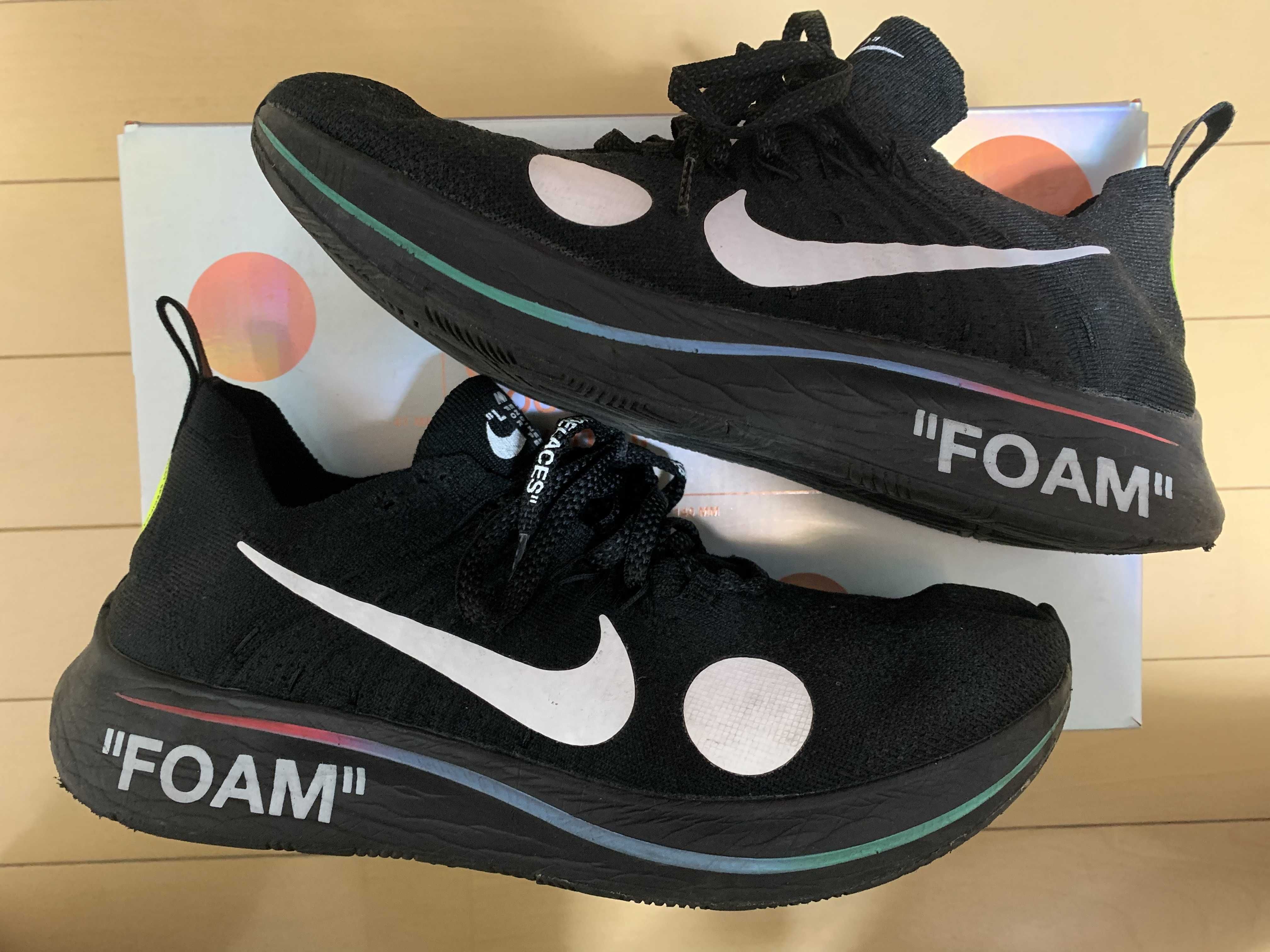Off-White × Nike Zoom Fly Mercurial Flyknit "Black/White/Volt"