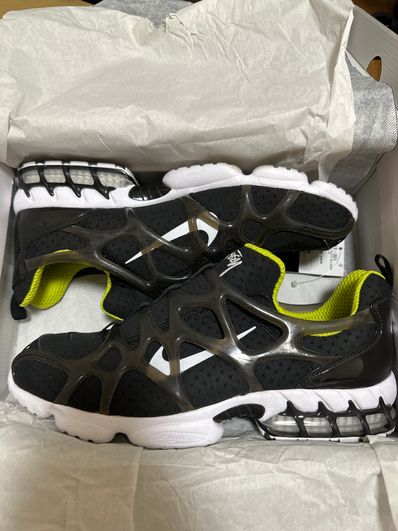 Stussy x Nike Air Zoom Kukini "Black/White/Bright Cactus"