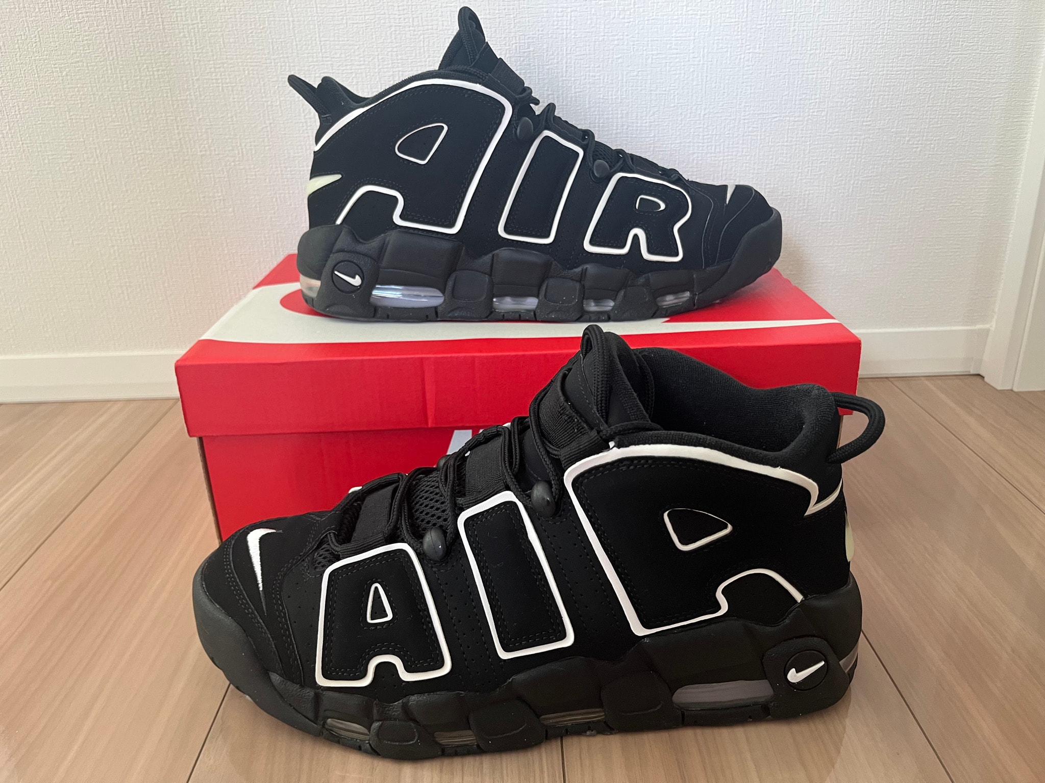 Nike Air More Uptempo "Black/White"(2020)