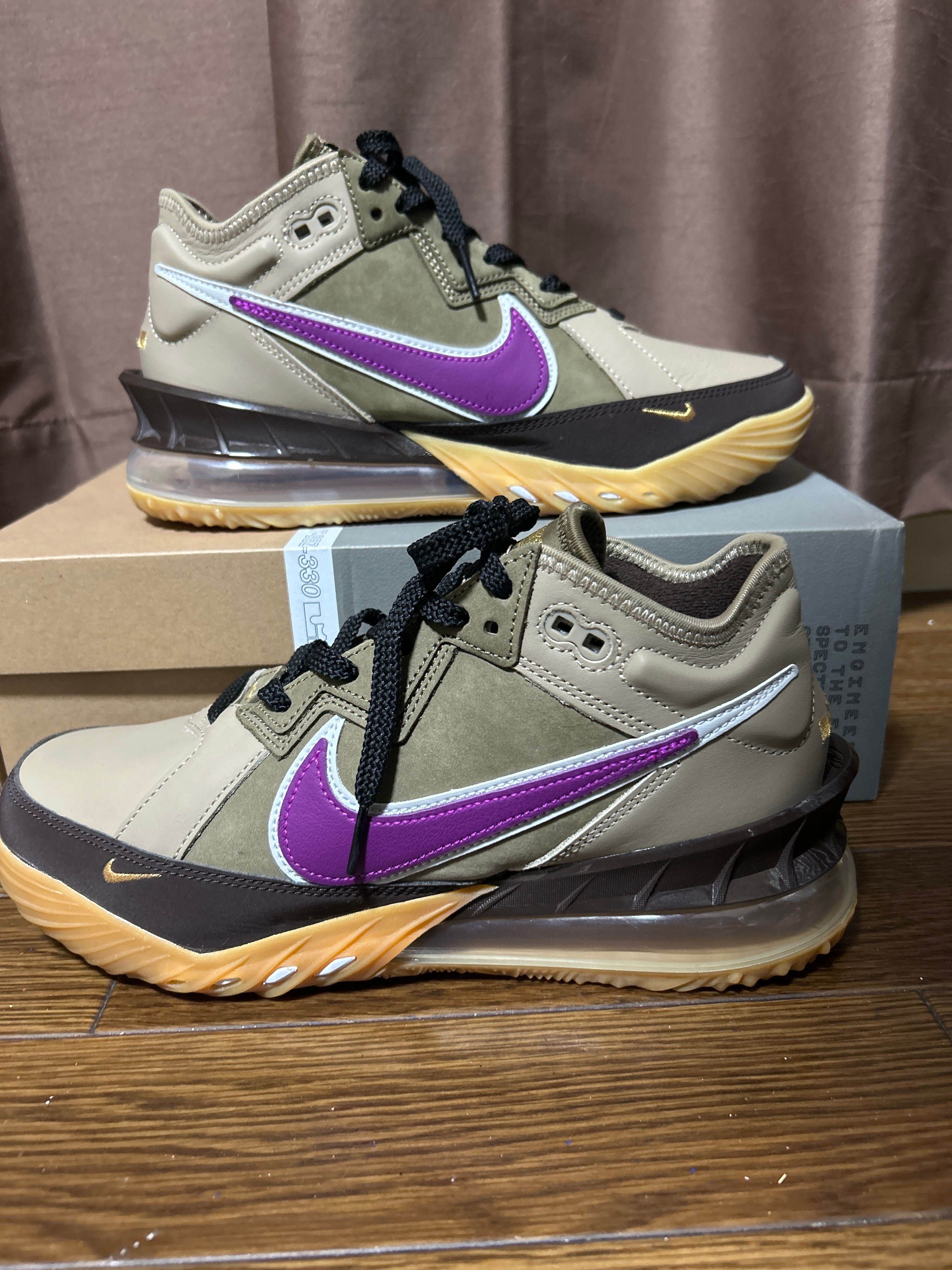 atmos × Nike LeBron 18 Low "Viotech"