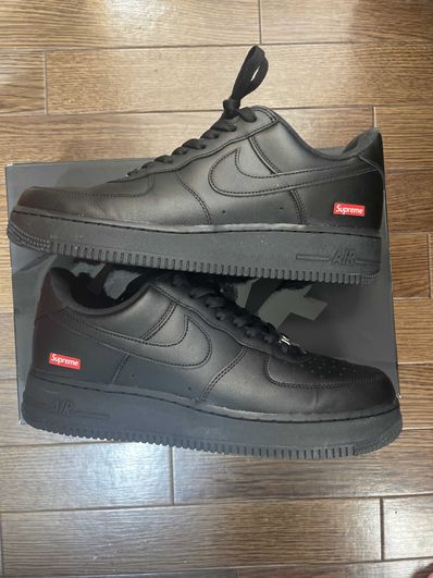 Supreme × Nike Air Force 1 Low "Black"