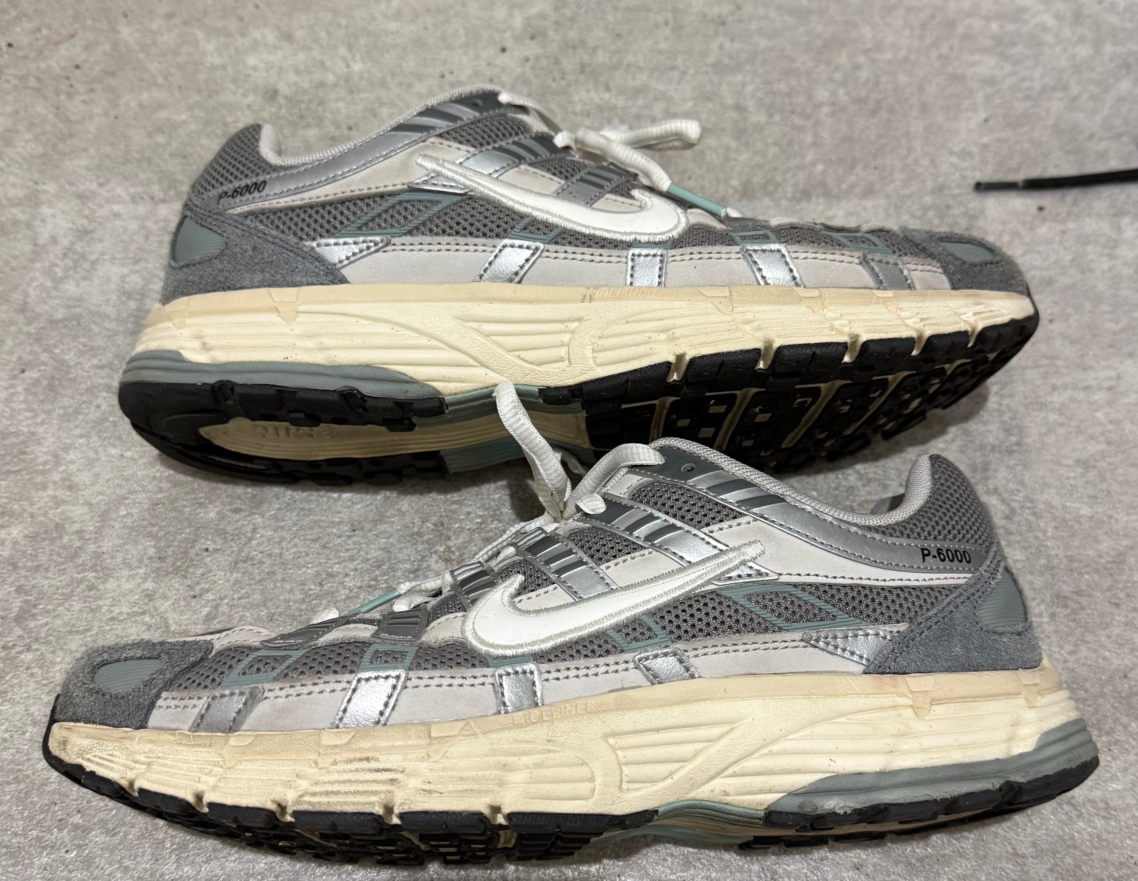 ナイキ P-6000 "フラットピューター/ライトアイアンオール/メタリックシルバー/ホワイト"