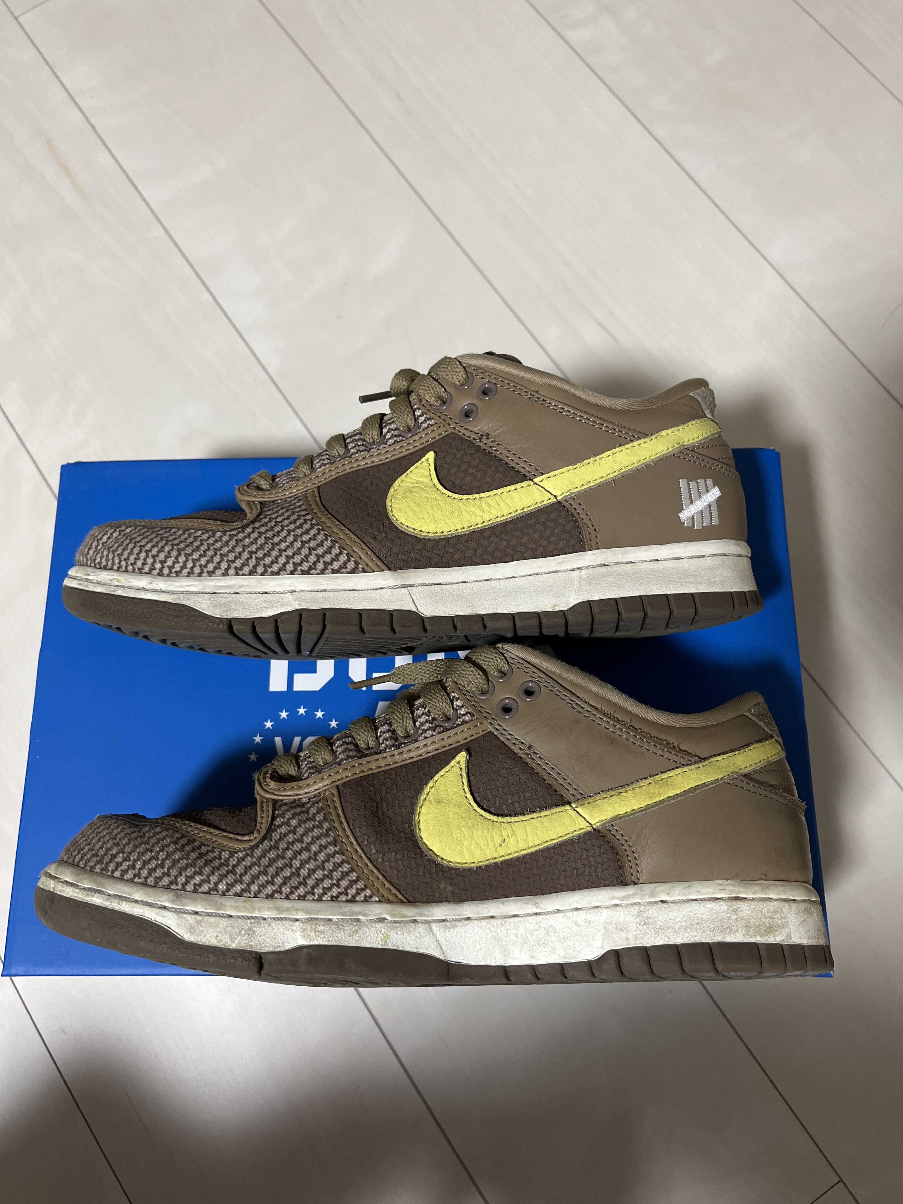 UNDEFEATED × Nike Dunk Low SP "Canteen/Lemon Frost/Palomino"