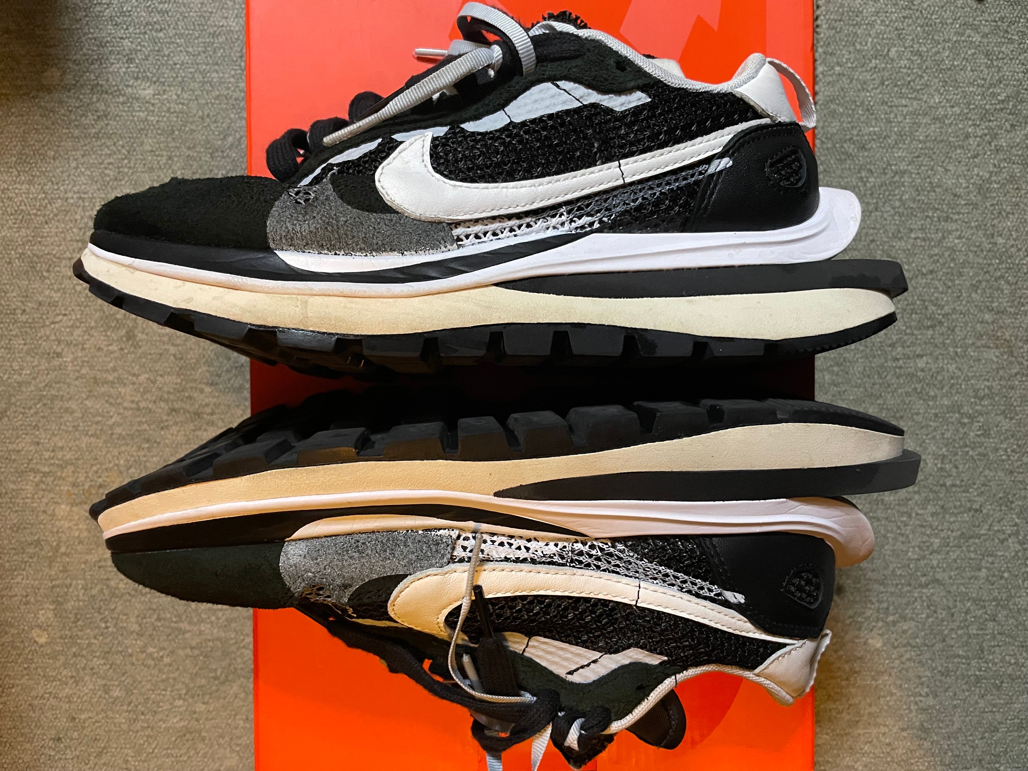 sacai × Nike Vapor Waffle "Black and White"