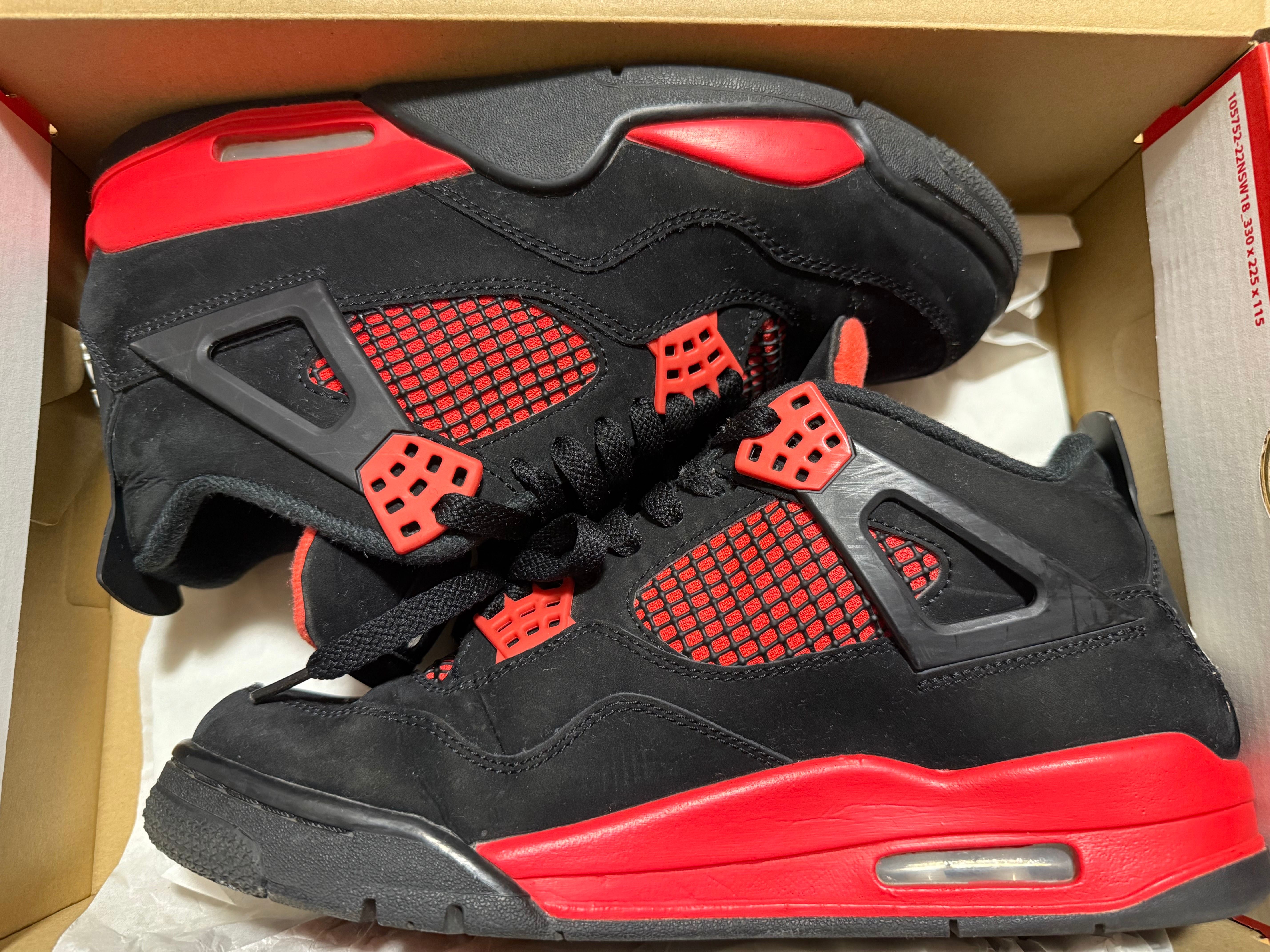 Nike Air Jordan 4 "Red Thunder/Crimson"