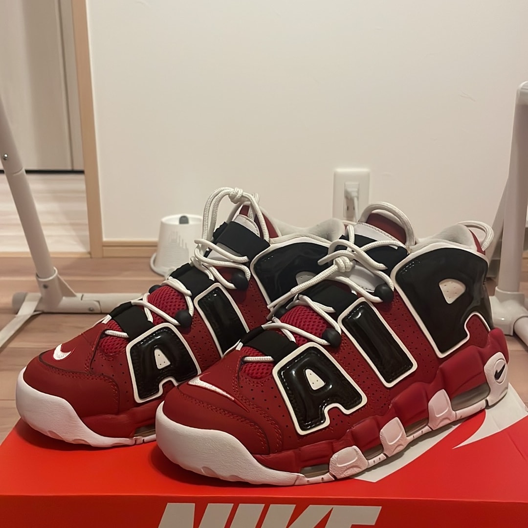 NIKE AIR MORE UPTEMPO ’96 "VARSITY RED/WHITE/BLACK"(2017)