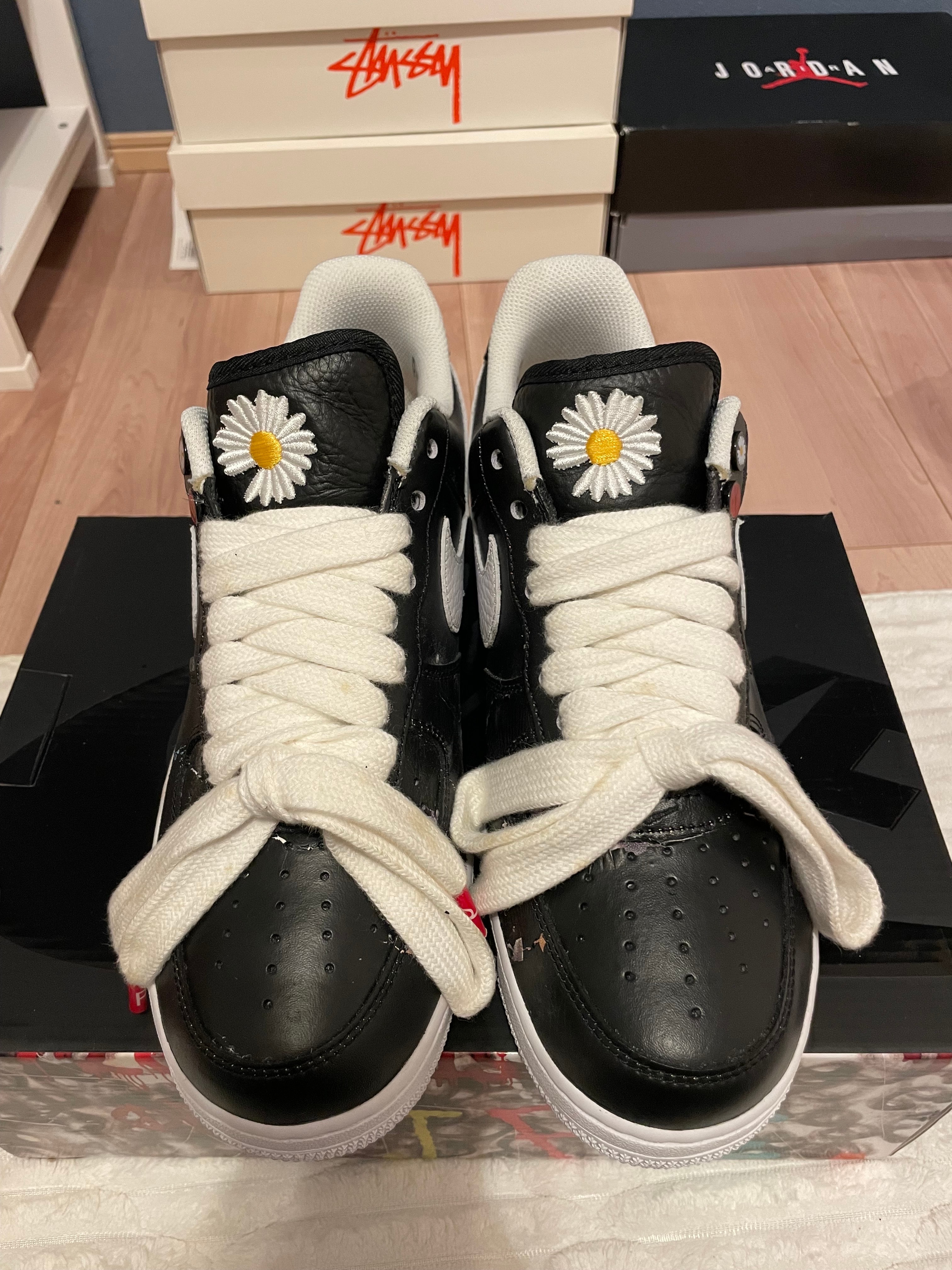 PEACEMINUSONE × Nike Air Force 1 Low Para Noise "Black" / G-DRAGON