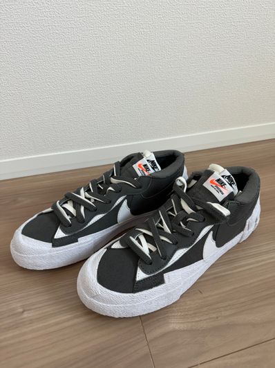 Sacai × Nike Blazer Low "Iron Grey"
