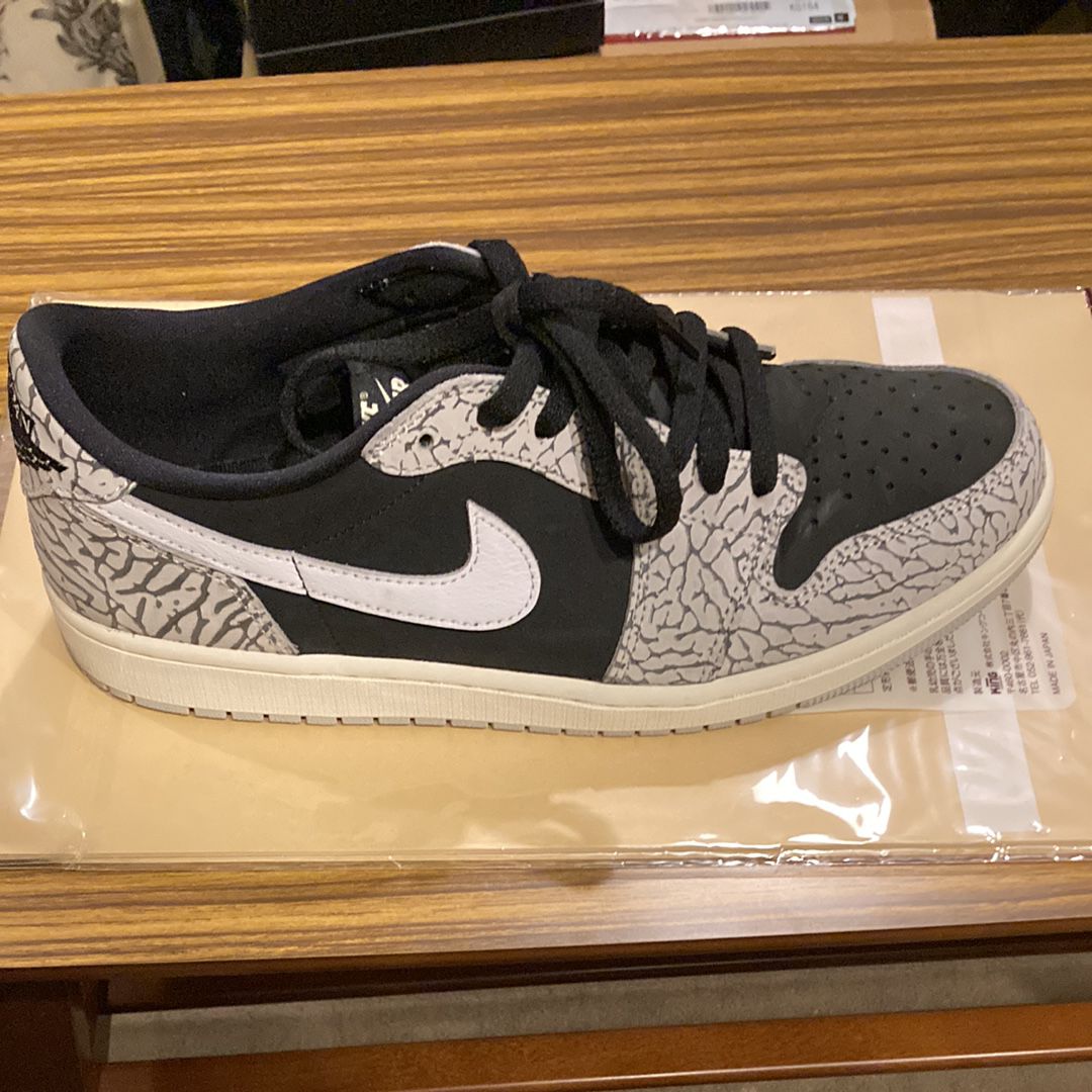 Nike Air Jordan 1 Retro Low OG "Black Cement"