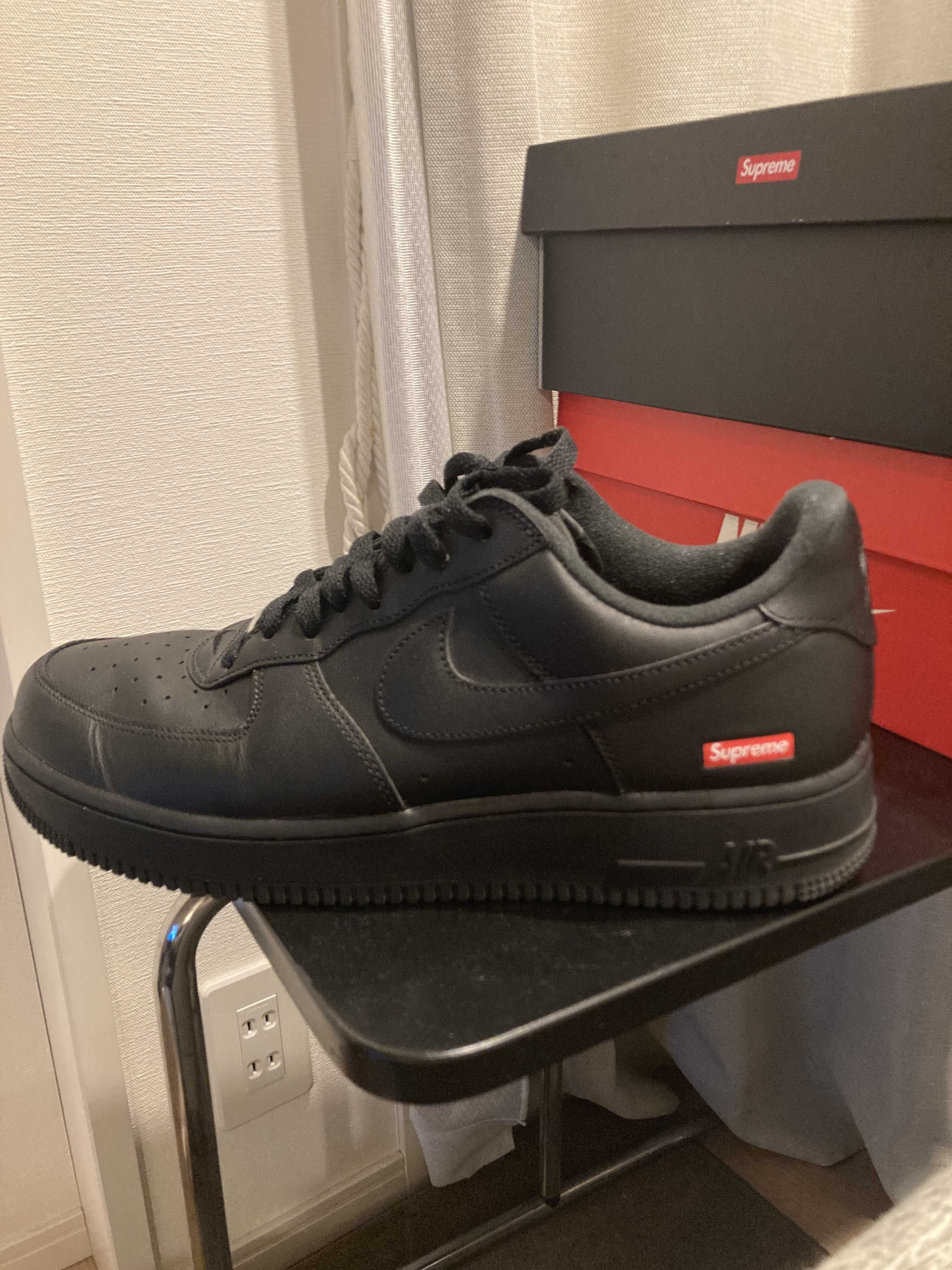 Supreme × Nike Air Force 1 Low "Black"