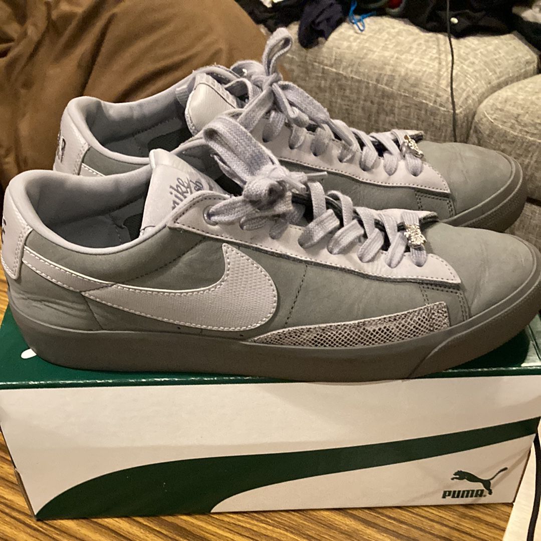 FPAR × Nike SB Blazer Low "Cool Grey"