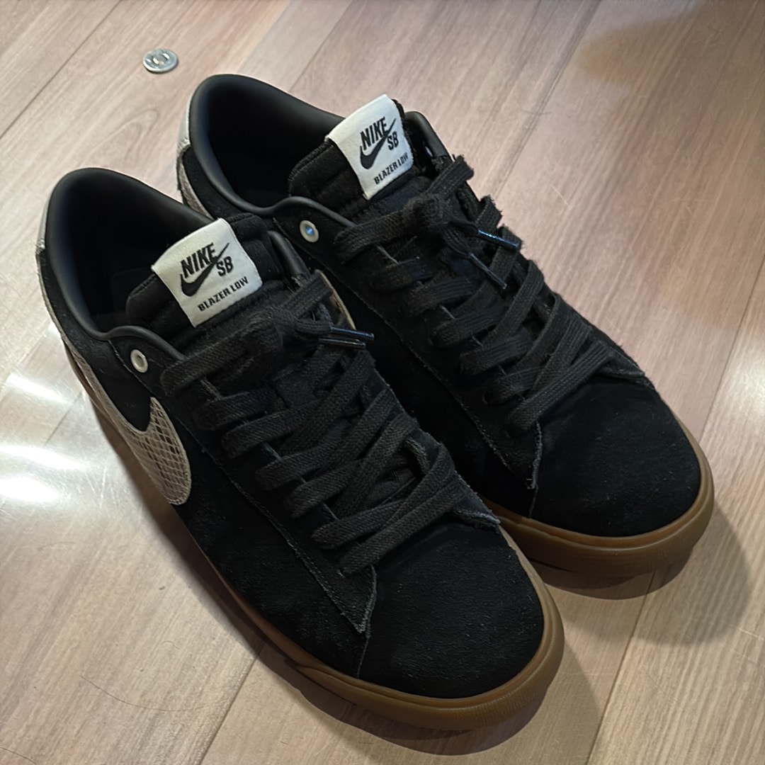Wacko Maria × Nike SB Blazer Low "Black"