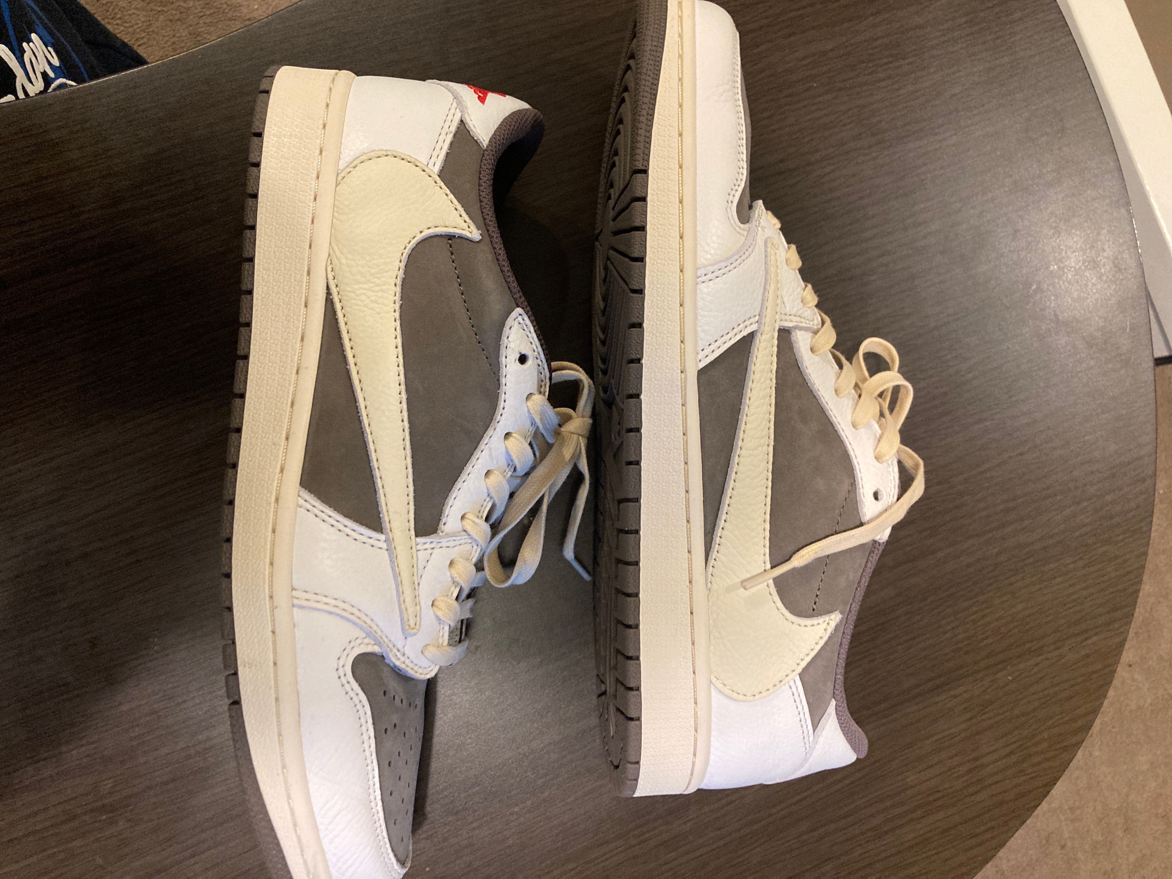 Travis Scott × Nike Air Jordan 1 Low OG SP "Reverse Mocha/Sail and Ridgerock"