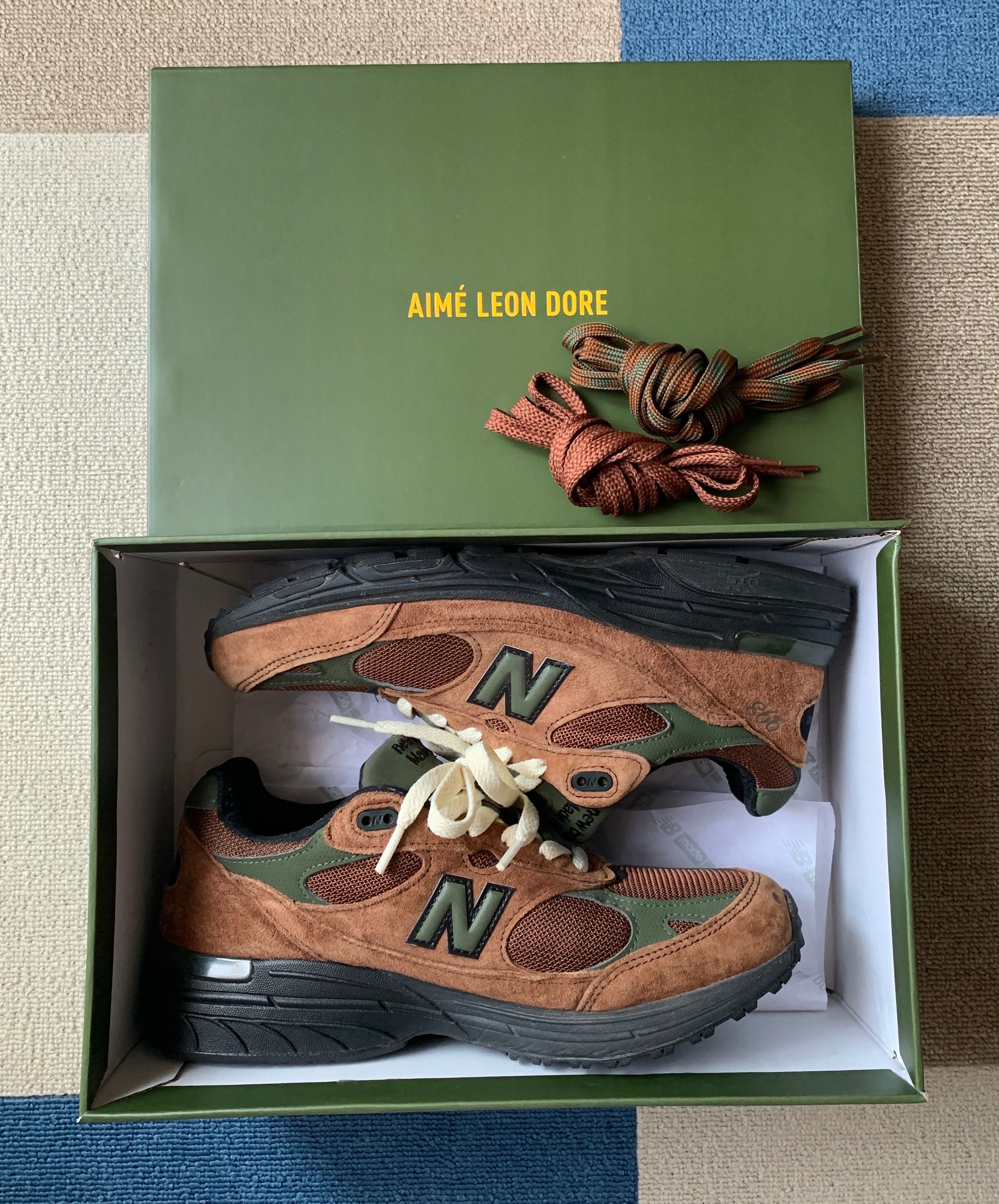 Aime Leon Dore × New Balance 993 "Brown"
