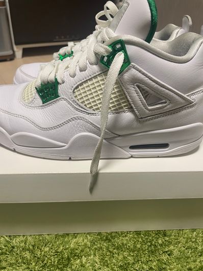 NIKE AIR JORDAN 4 "METALLIC PACK" PINE GREEN