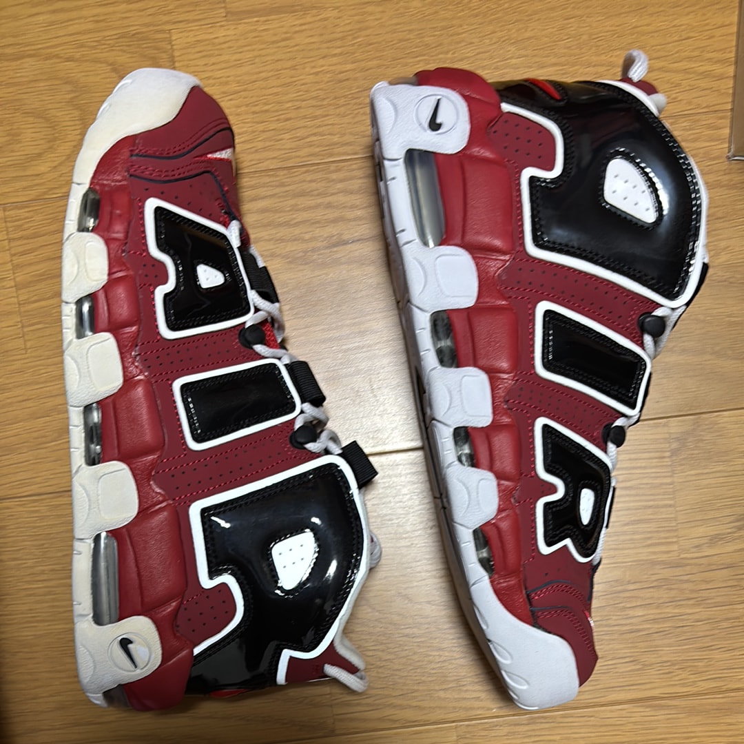 Nike Air More Uptempo ’96 "Black and Varsity Red" (2021)