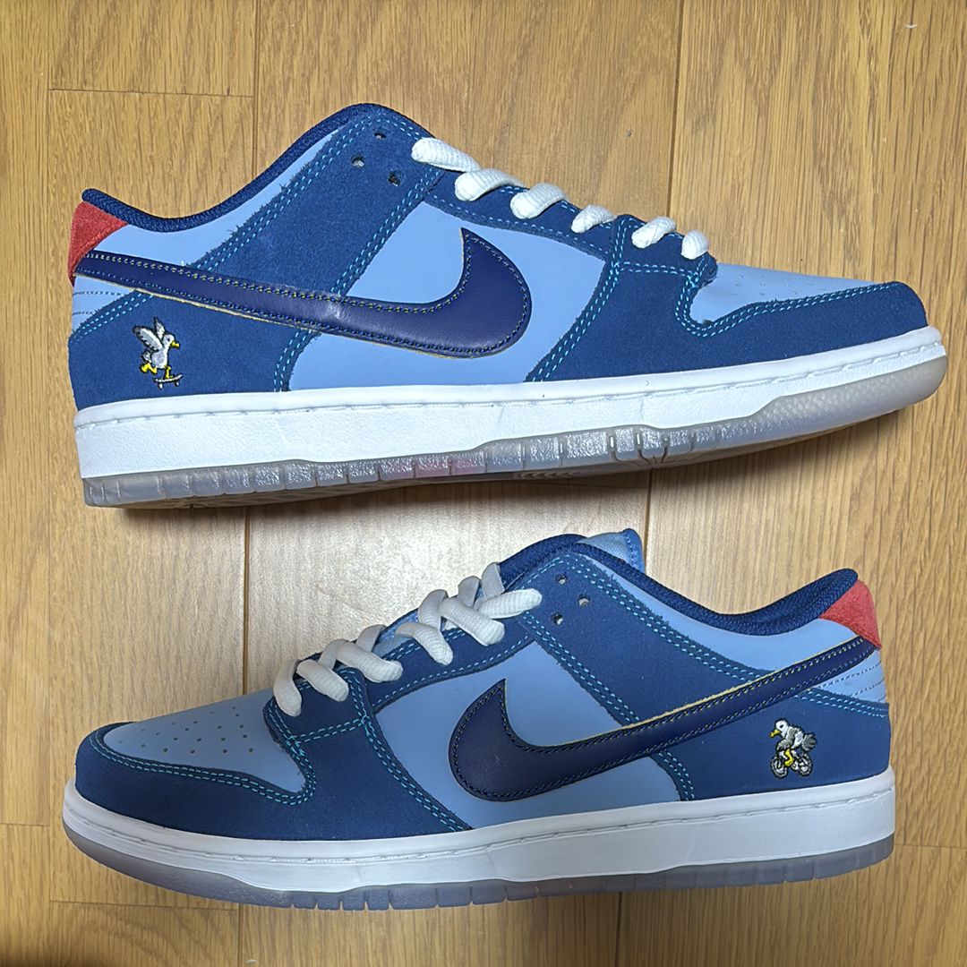Why So Sad? × Nike SB Dunk Low "Coastal Blue/Speed Yellow-University Red"