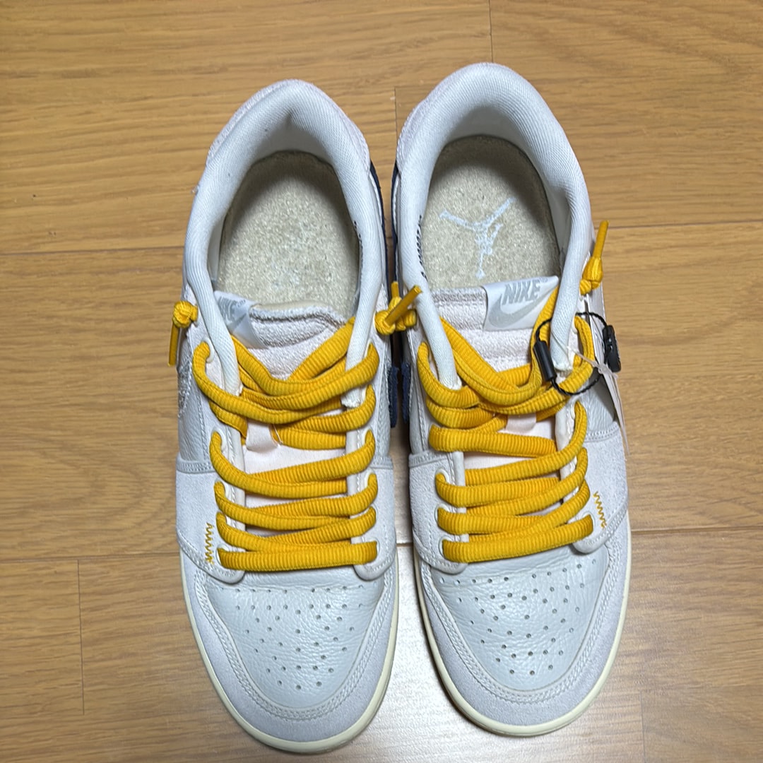 UNION × Nike Air Jordan 1 Low KO "Sail Leather"