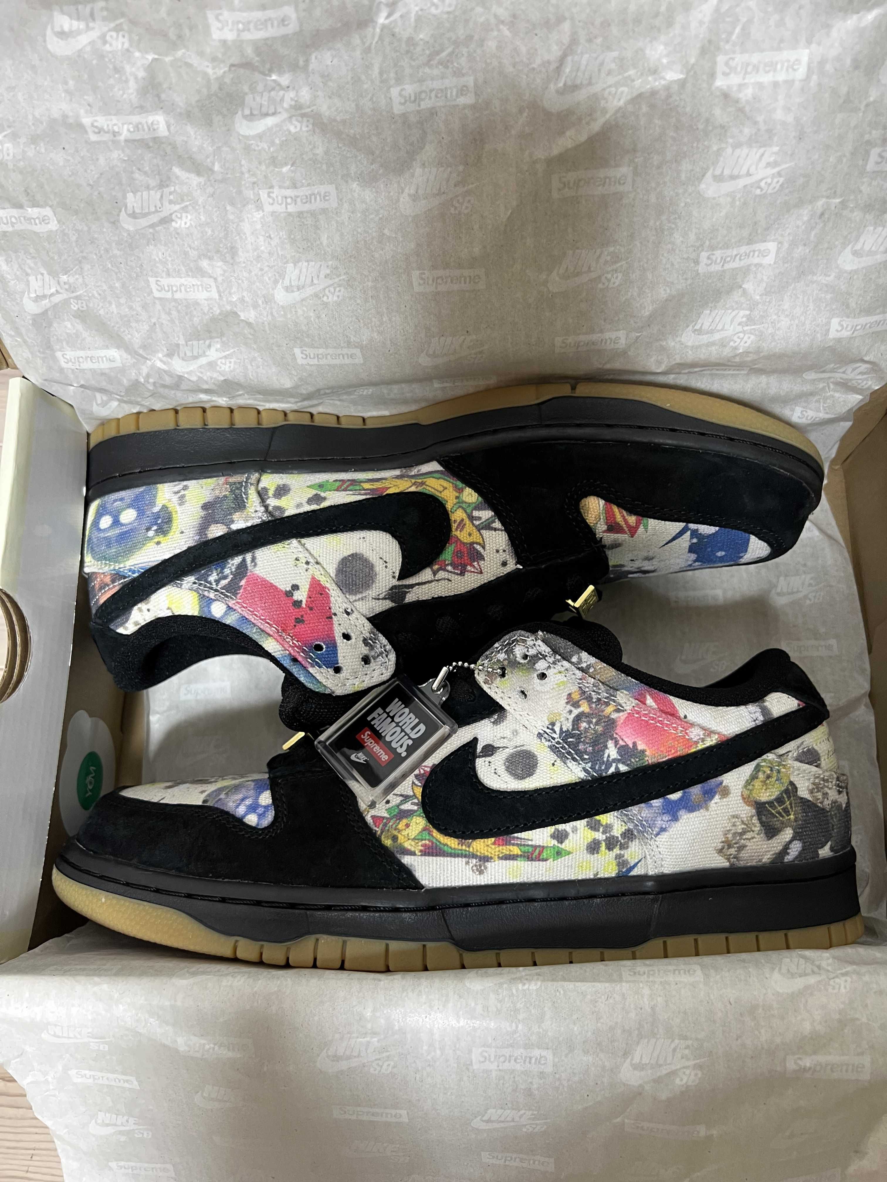 Supreme × Nike SB Dunk Low "Rammellzee"