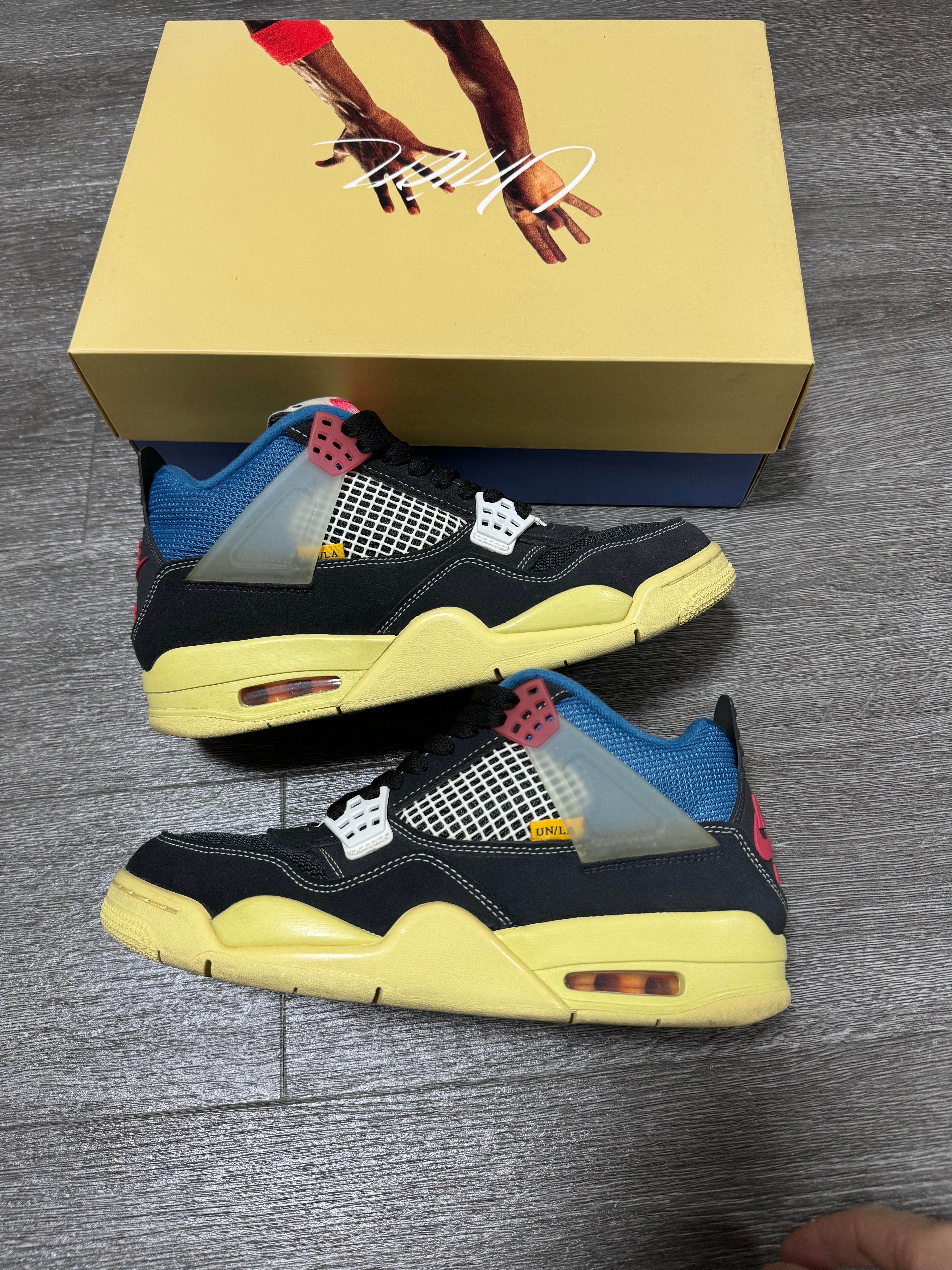 UNION × NIKE AIR JORDAN 4 "OFF NOIR"