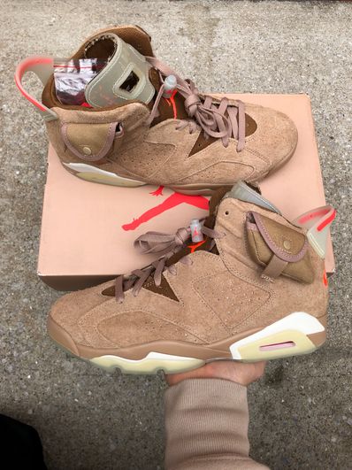 Travis Scott × Nike Air Jordan 6 "British Khaki"