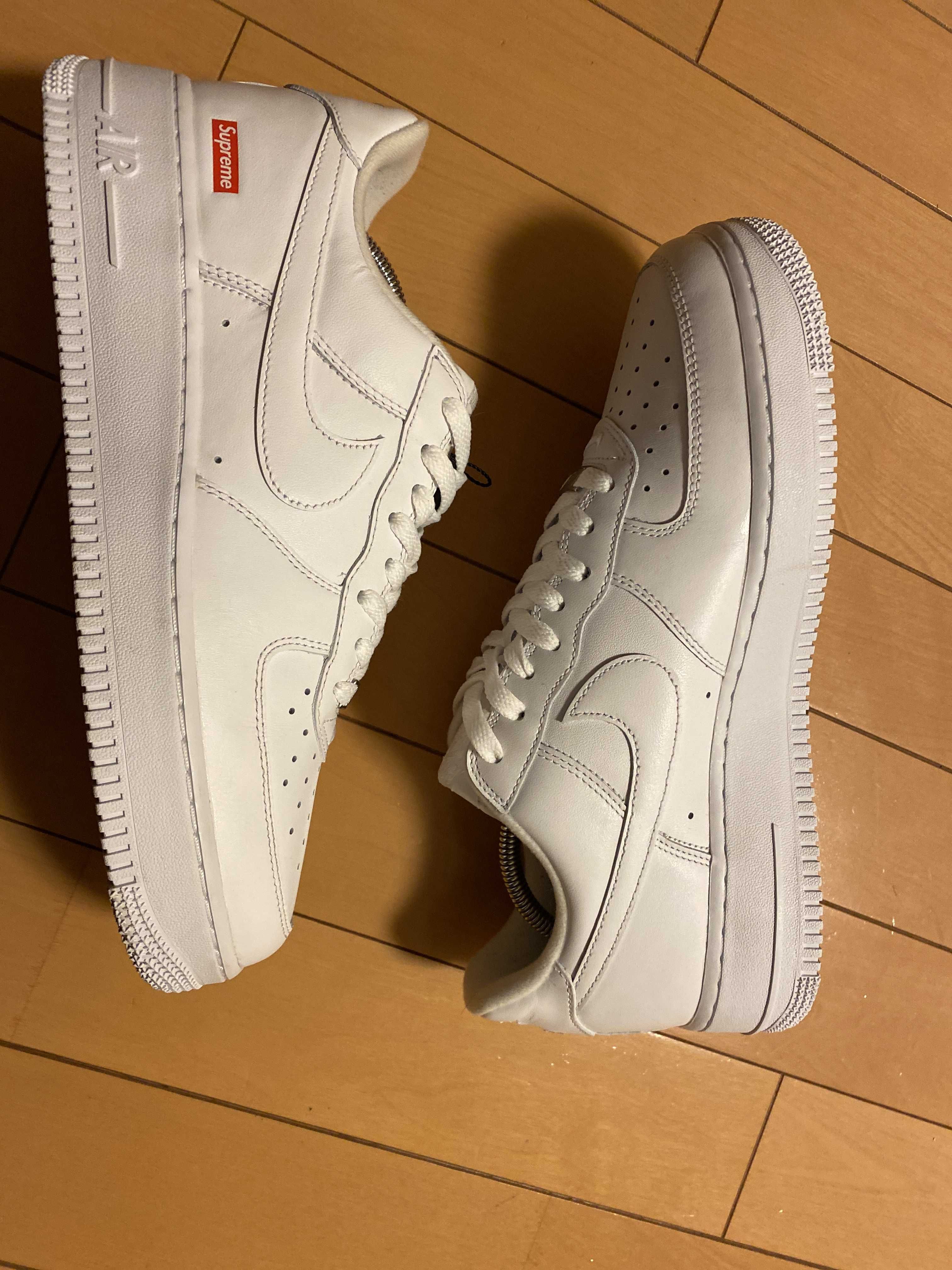 Supreme × Nike Air Force 1 Low "White"