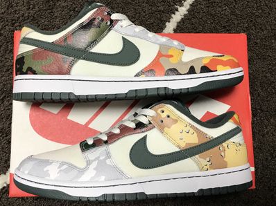 Nike Dunk Low "Sail Multi Camo"