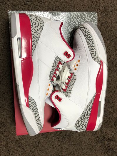 Nike Air Jordan 3 "Cardinal Red"