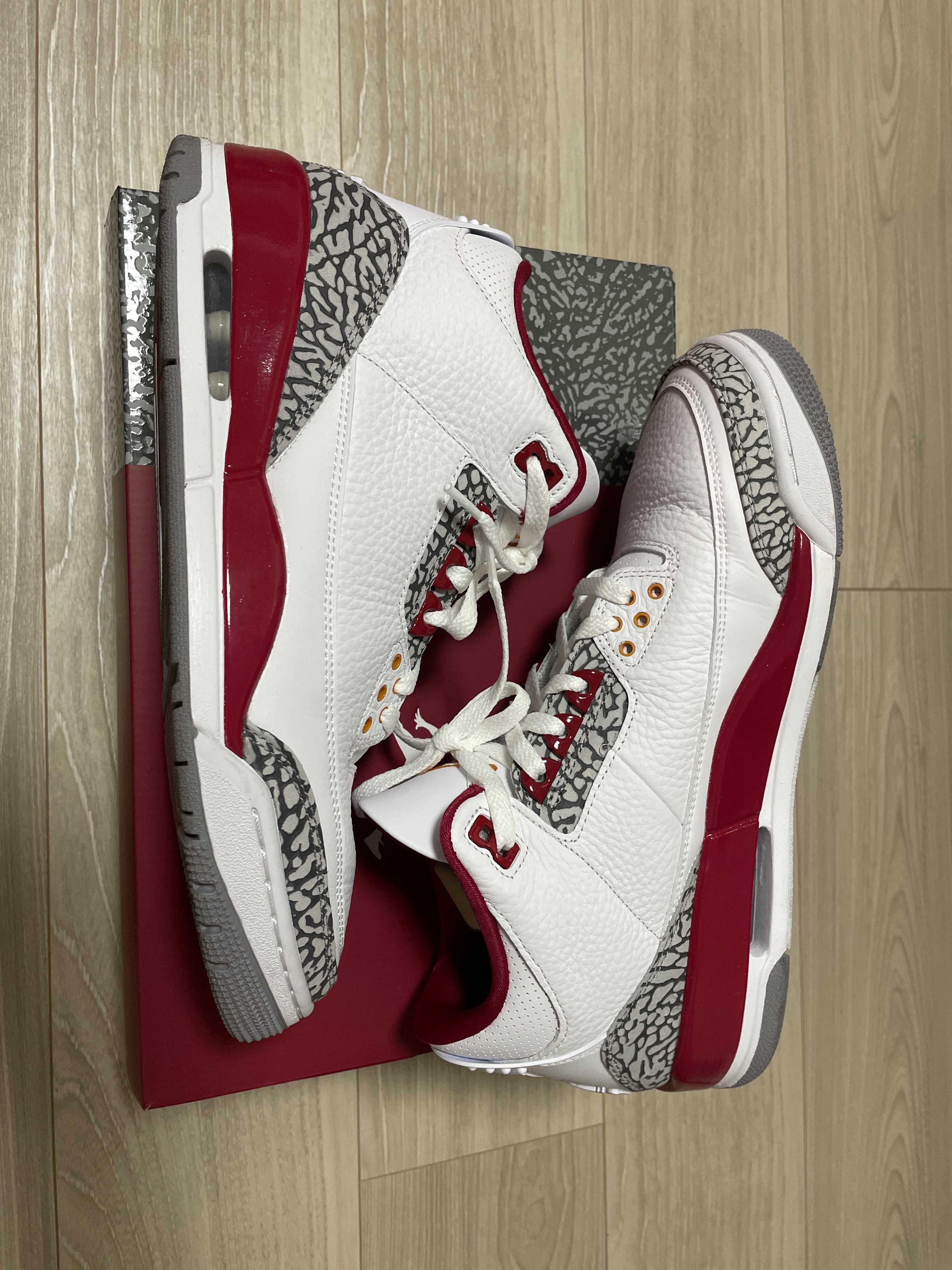 Nike Air Jordan 3 "Cardinal Red"