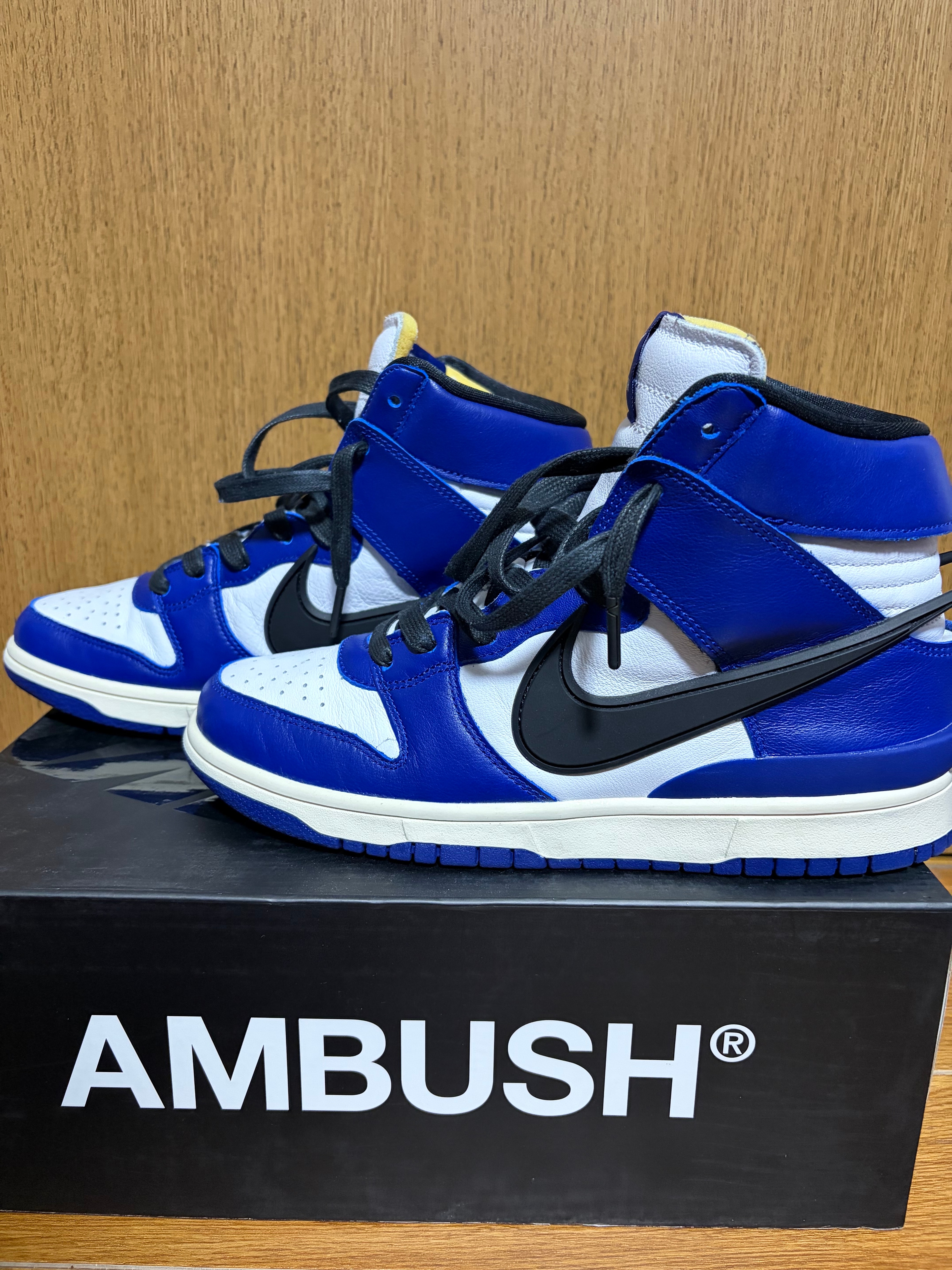 Ambush × Nike Dunk High "Deep Royal"