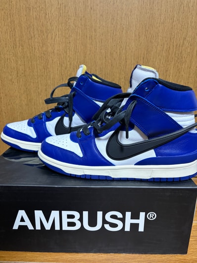 Ambush × Nike Dunk High "Deep Royal"