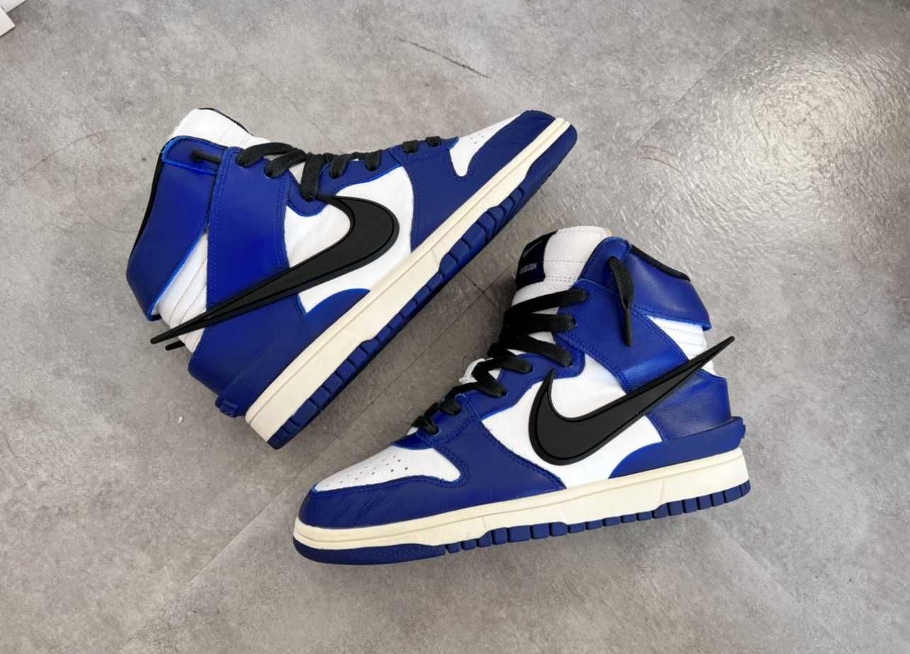 AMBUSH × NIKE DUNK HIGH "DEEP ROYAL"