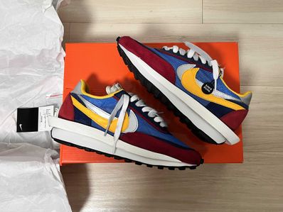 sacai × Nike LDV Waffle "Red/Blue"