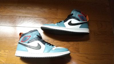 FACETASM × Nike Air Jordan 1 Mid "White/Navy"