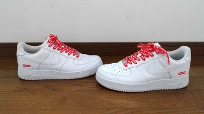 Supreme × Nike Air Force 1 Low "White"