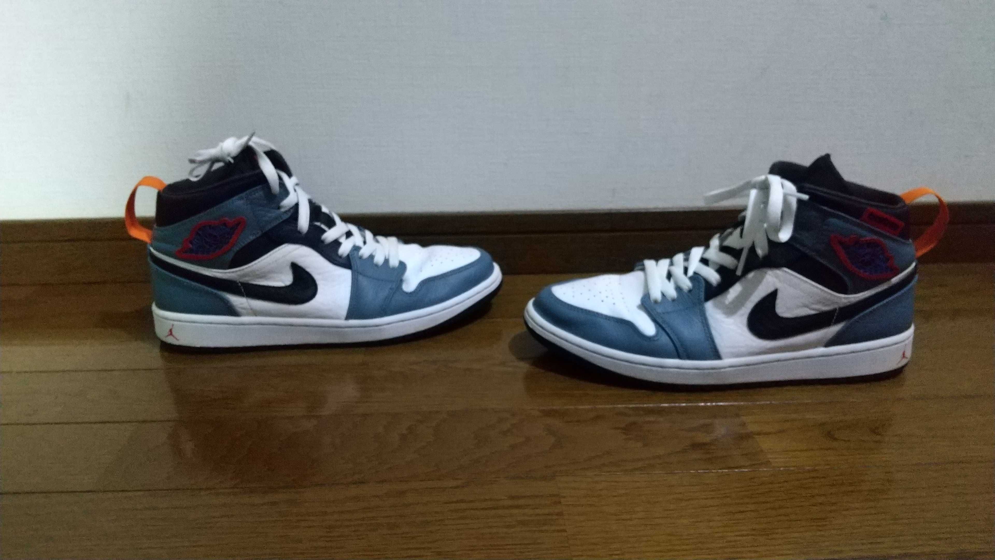 FACETASM × Nike Air Jordan 1 Mid "White/Navy"