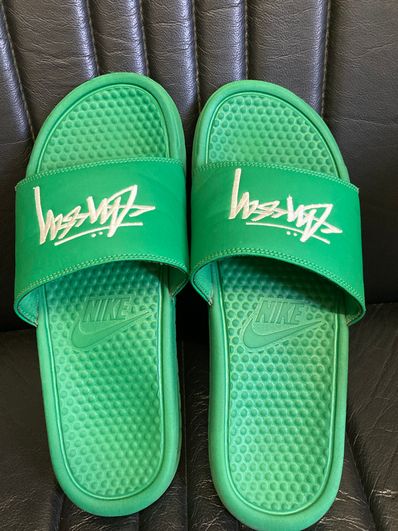 Stussy × Nike Benassi Slide Sandal "Pain"