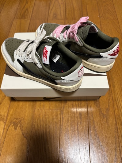 Travis Scott × Nike PS Jordan 1 Low OG SP "Reverse Olive"