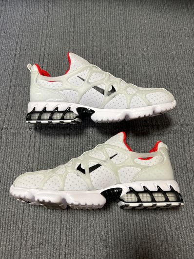 Stussy × Nike Air Zoom Kukini "White/Red"